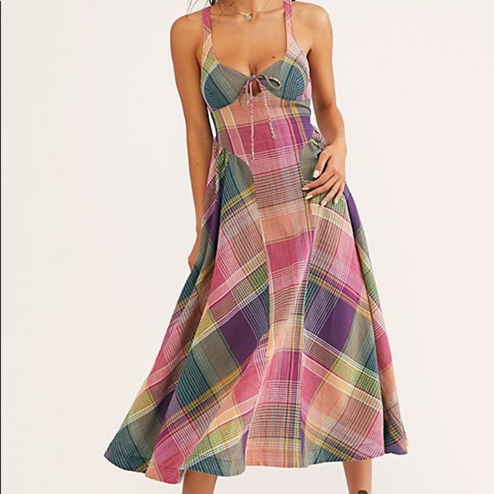 SALE All Tied Up Midi Dress Free People